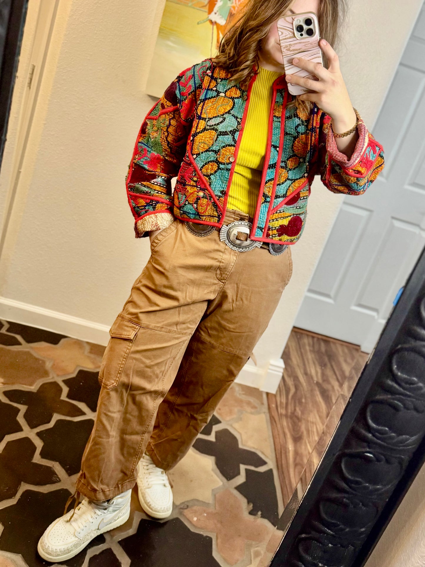 Neon Lights Quilted Jacket