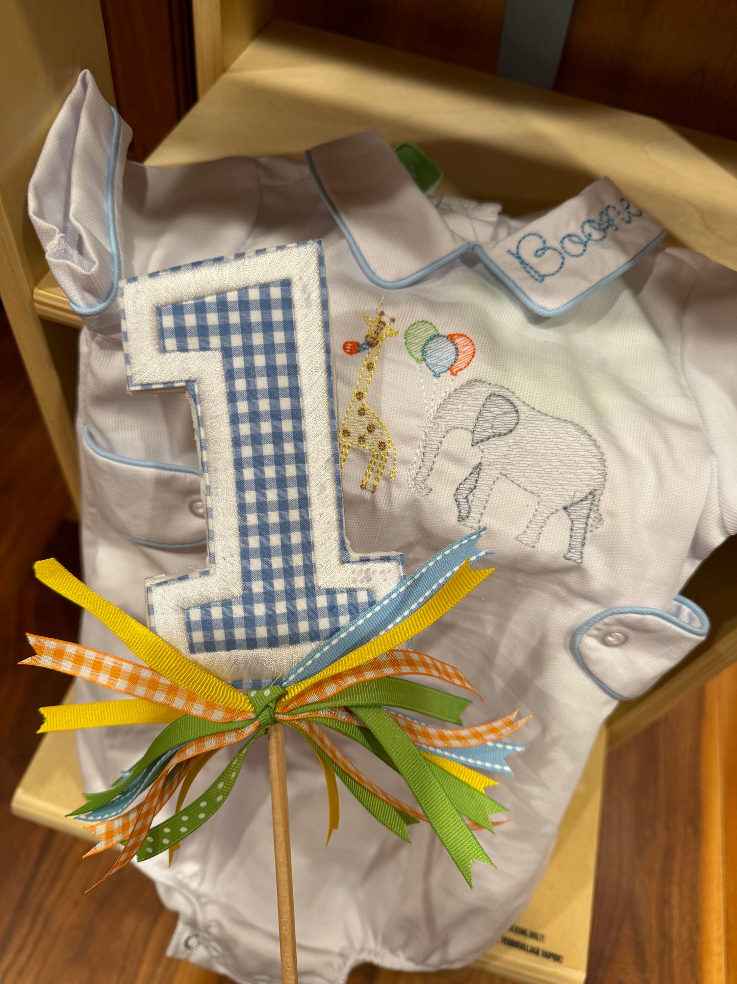 Custom Birthday Banner with Ribbon