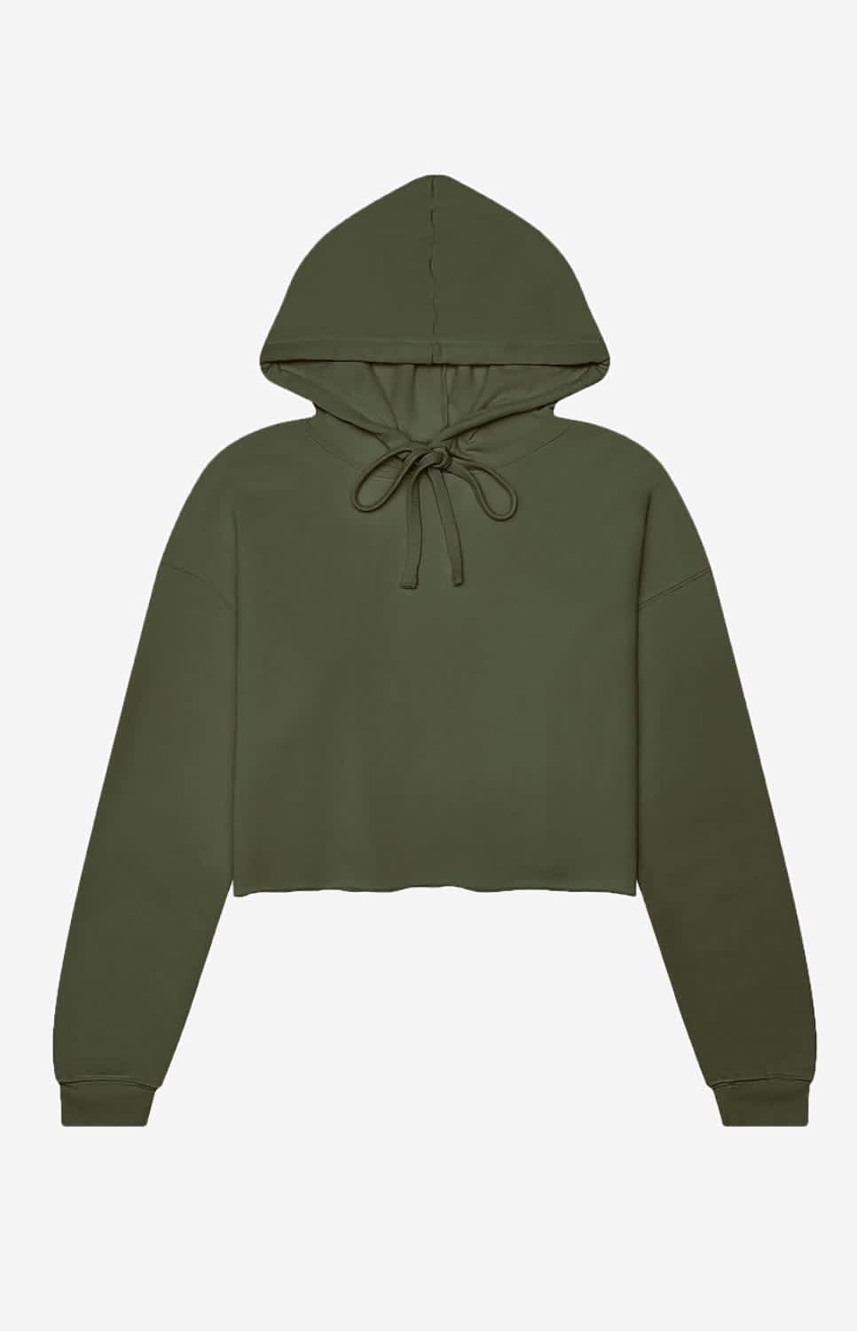 Crop Fleece Sweatshirt