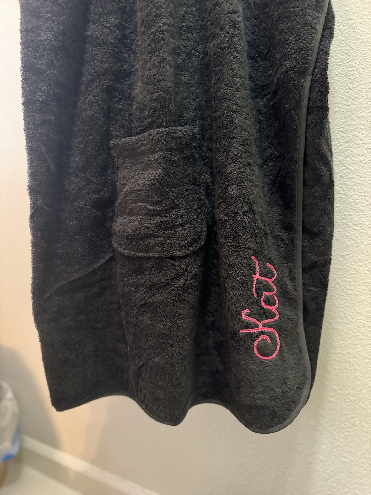 Terry Cloth Towel Wrap