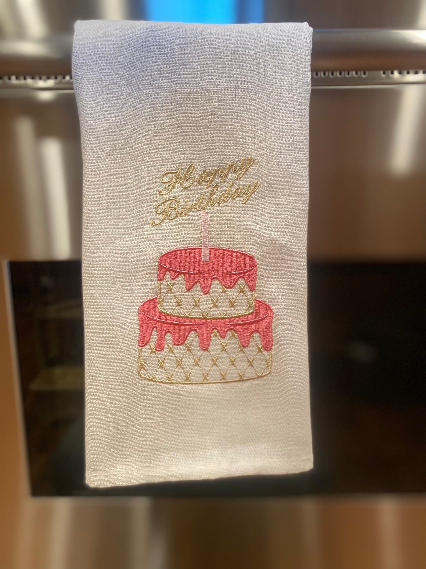 Kitchen Towel “Happy Birthday”