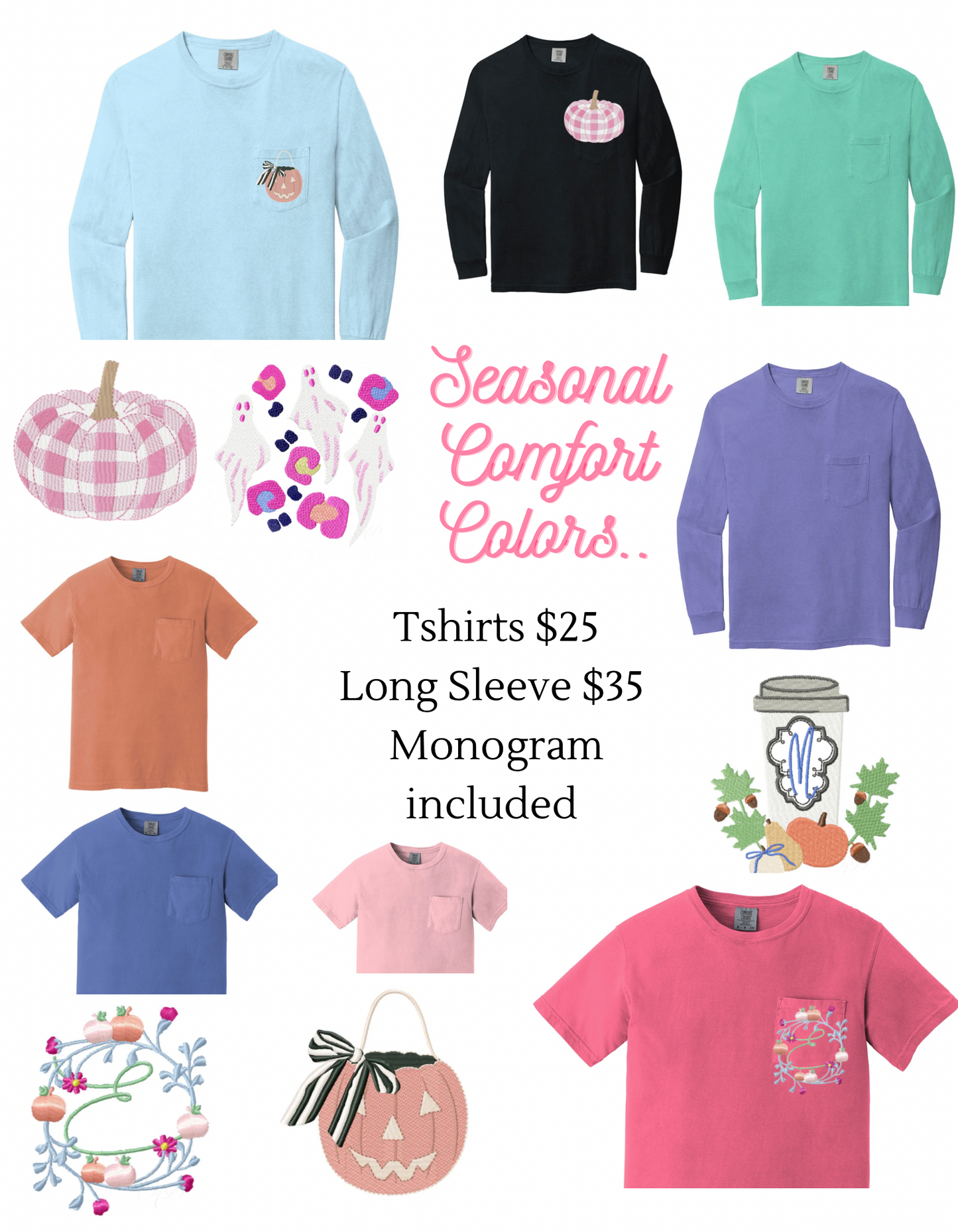 Seasonal Comfort Color - Short Sleeve