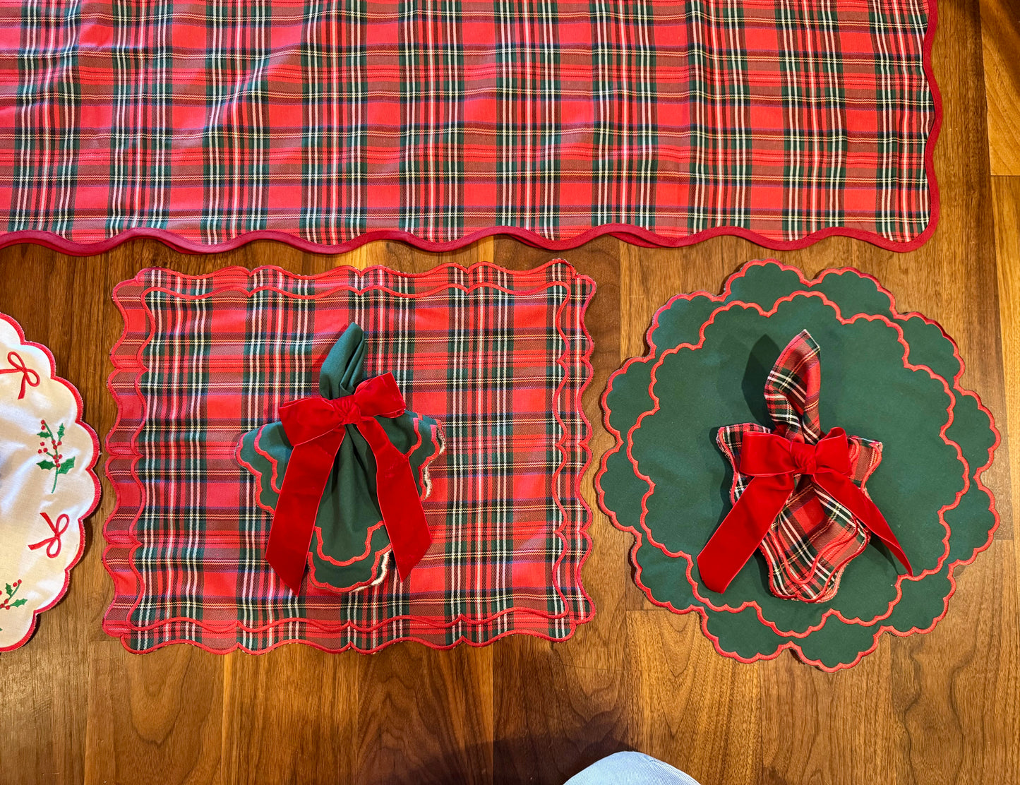 Tartan Table Runner