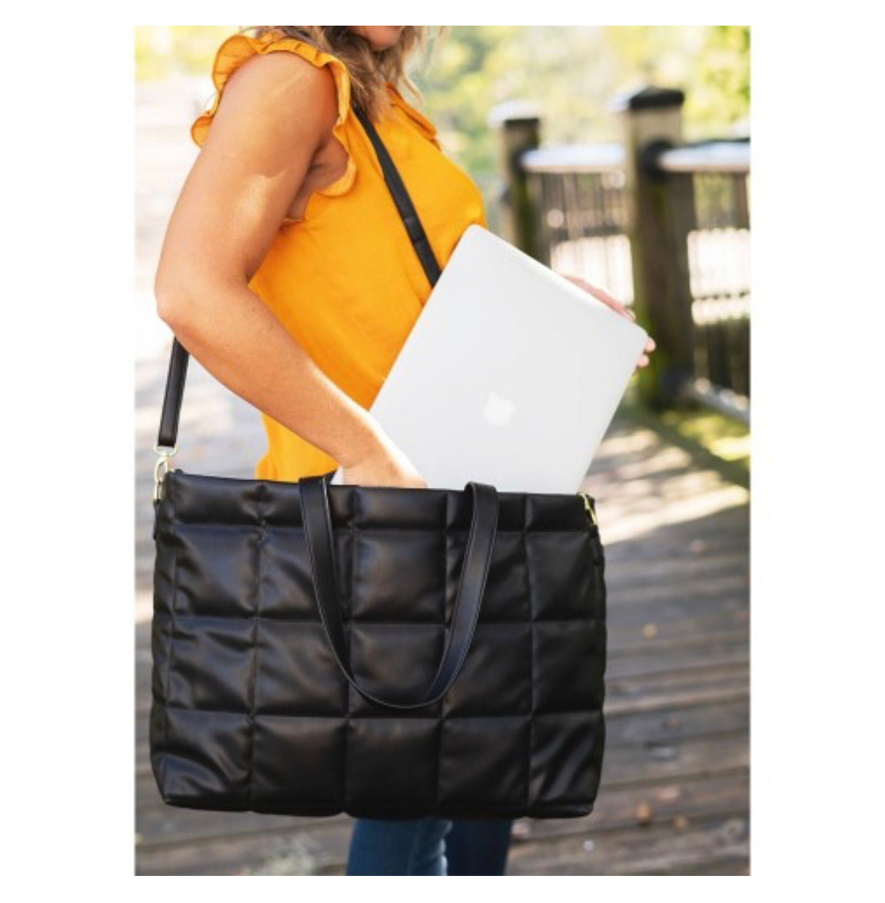 Parker Puffy Tote