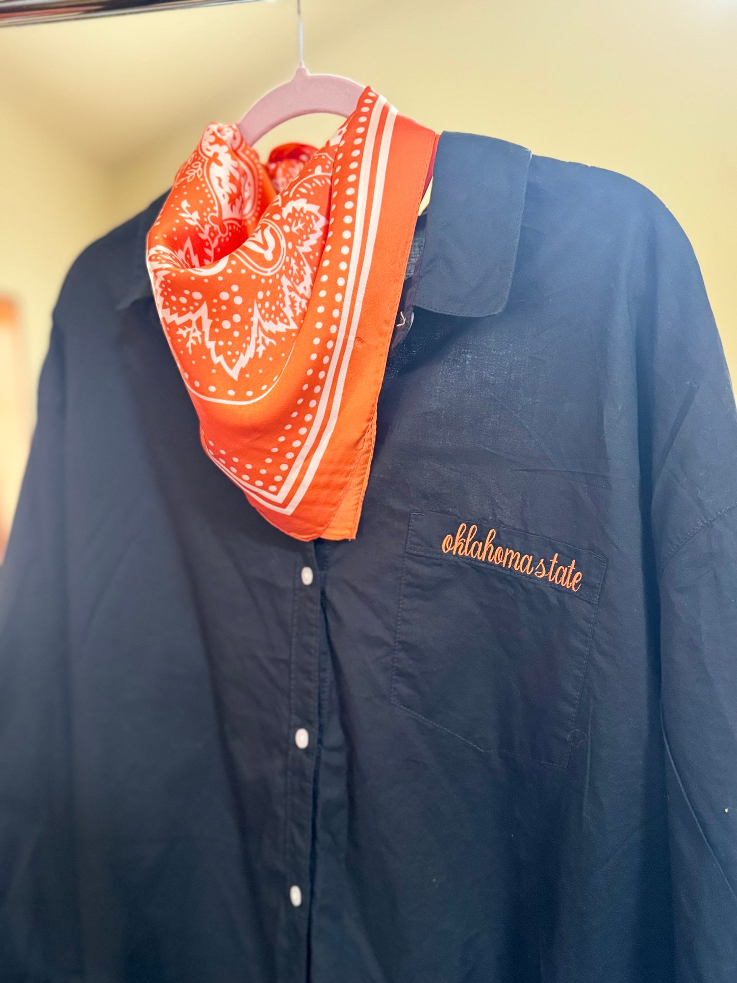 Something In the Orange Satin Scarf