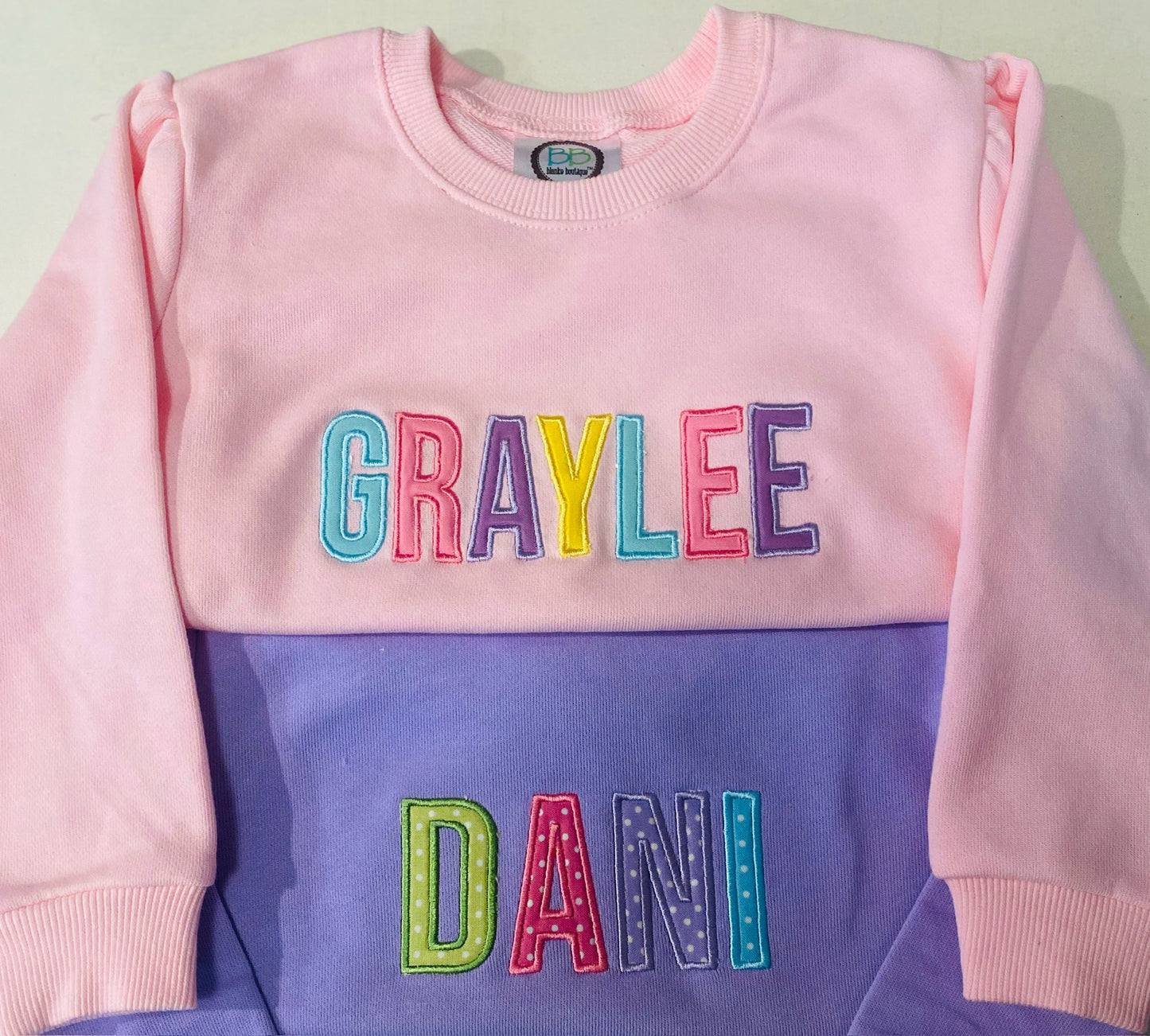 Girl’s Puff Sleeve Sweatshirt