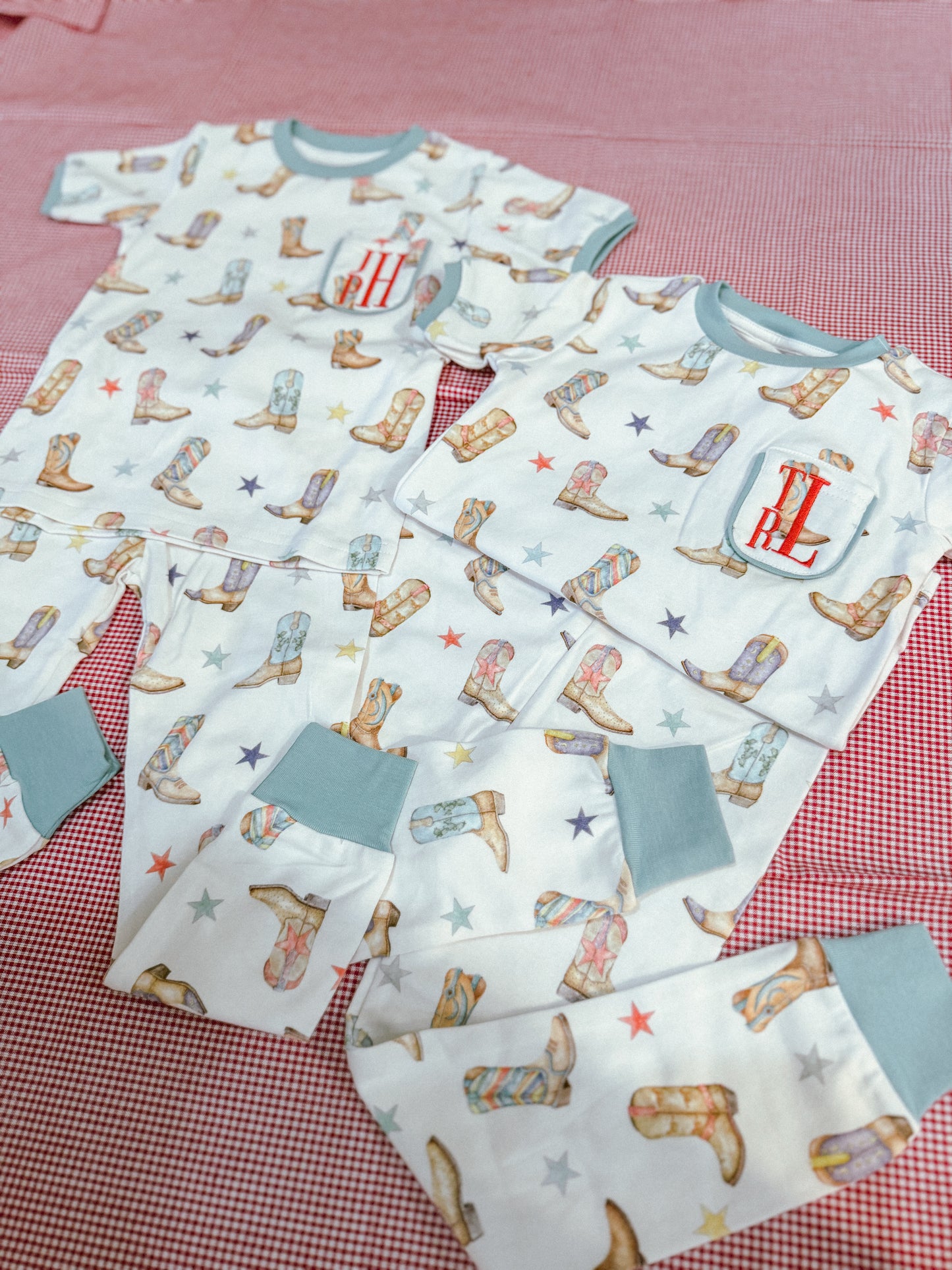 Cowboy Boot Pajamas