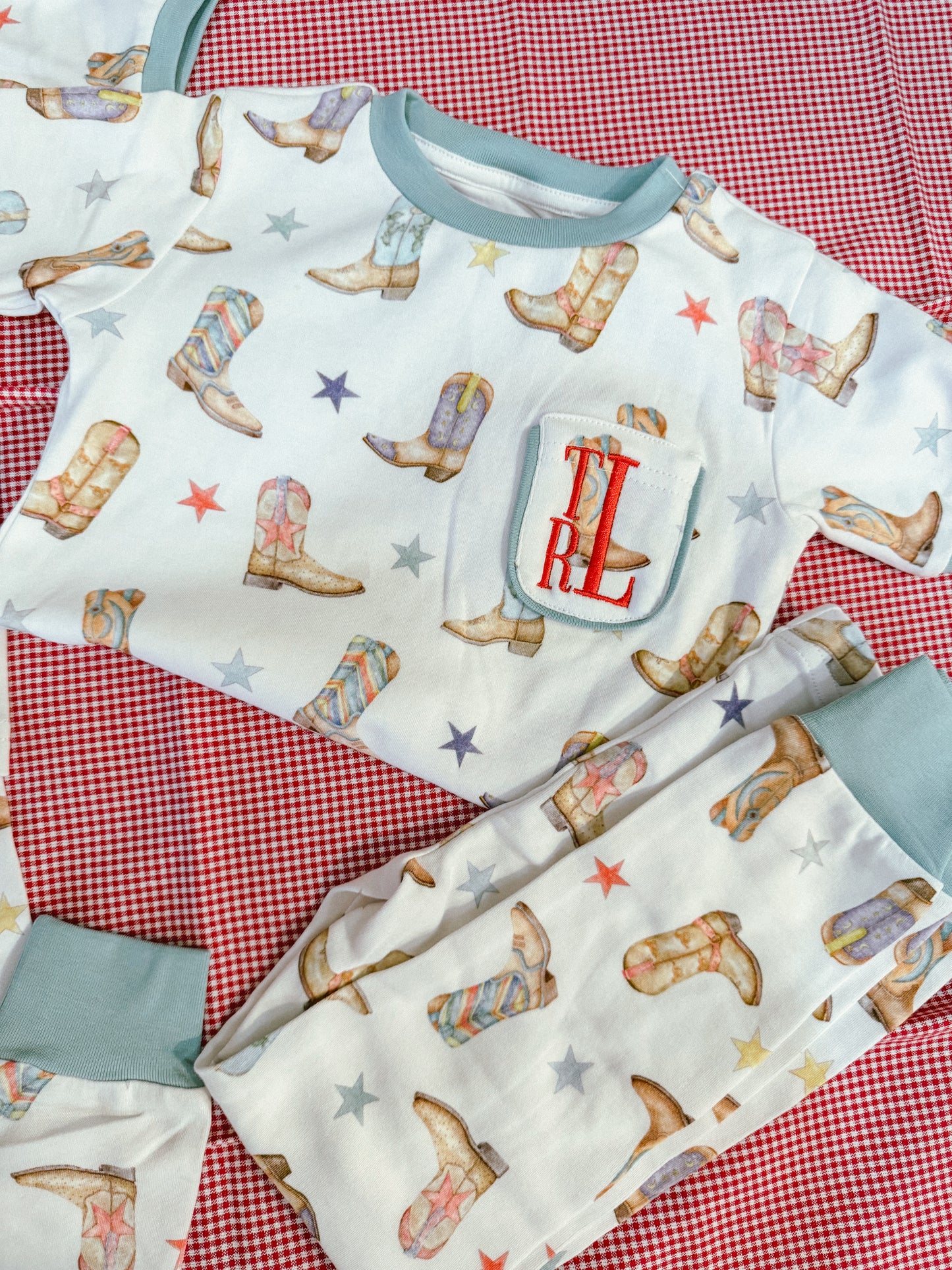 Cowboy Boot Pajamas