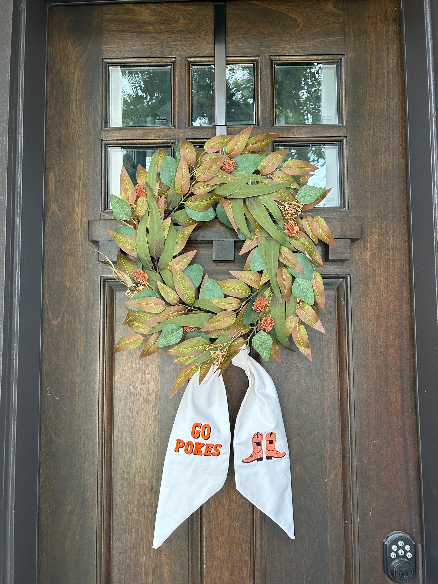 Oklahoma State University Wreath Sash