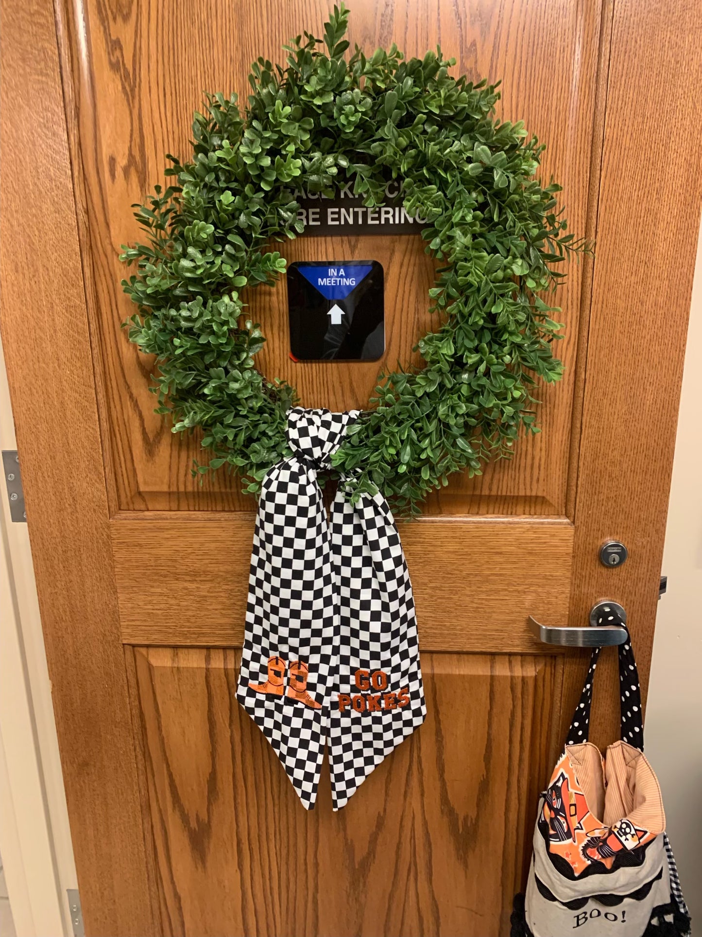 Oklahoma State University Wreath Sash