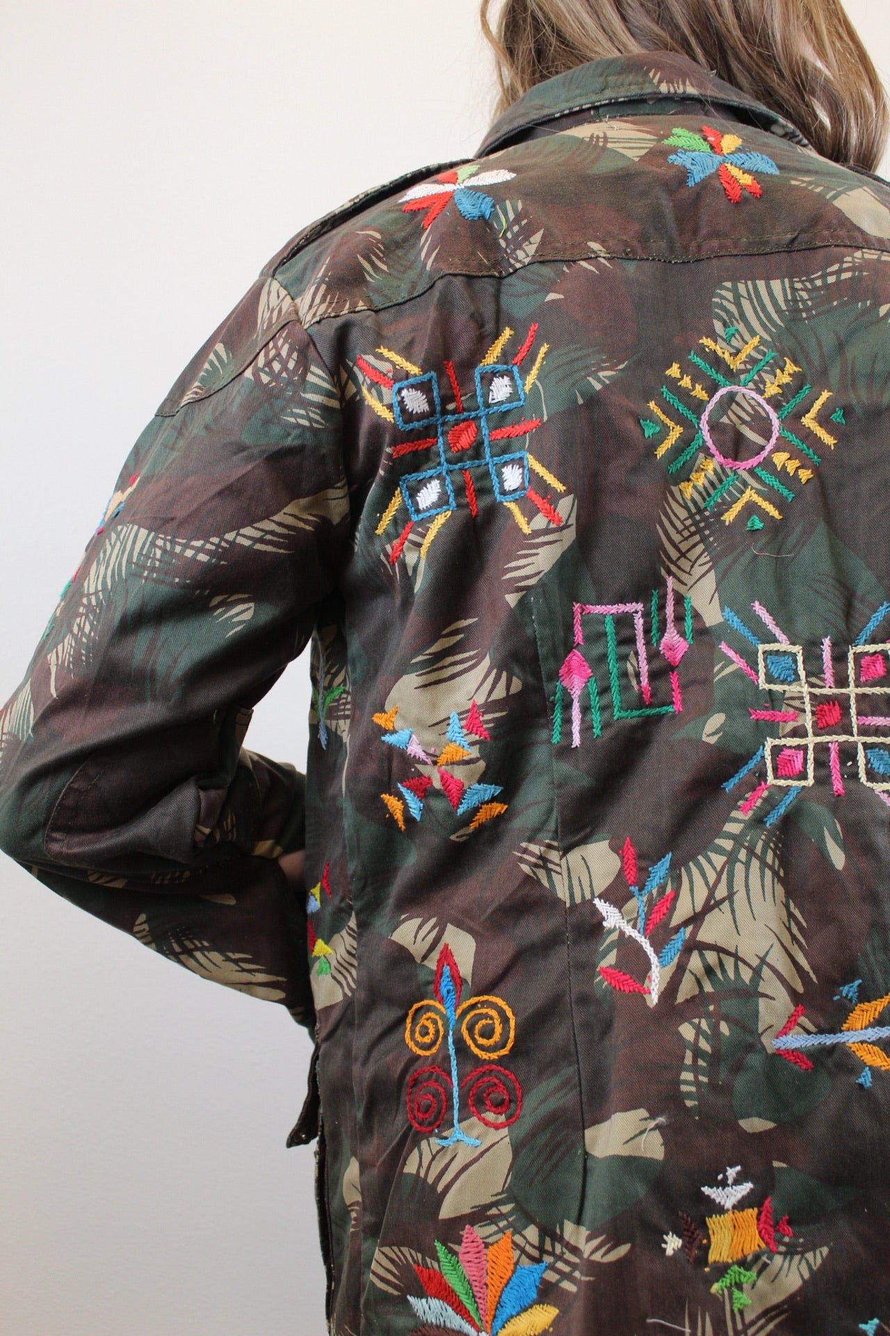 Golden Girl -Vintage Military Jacket