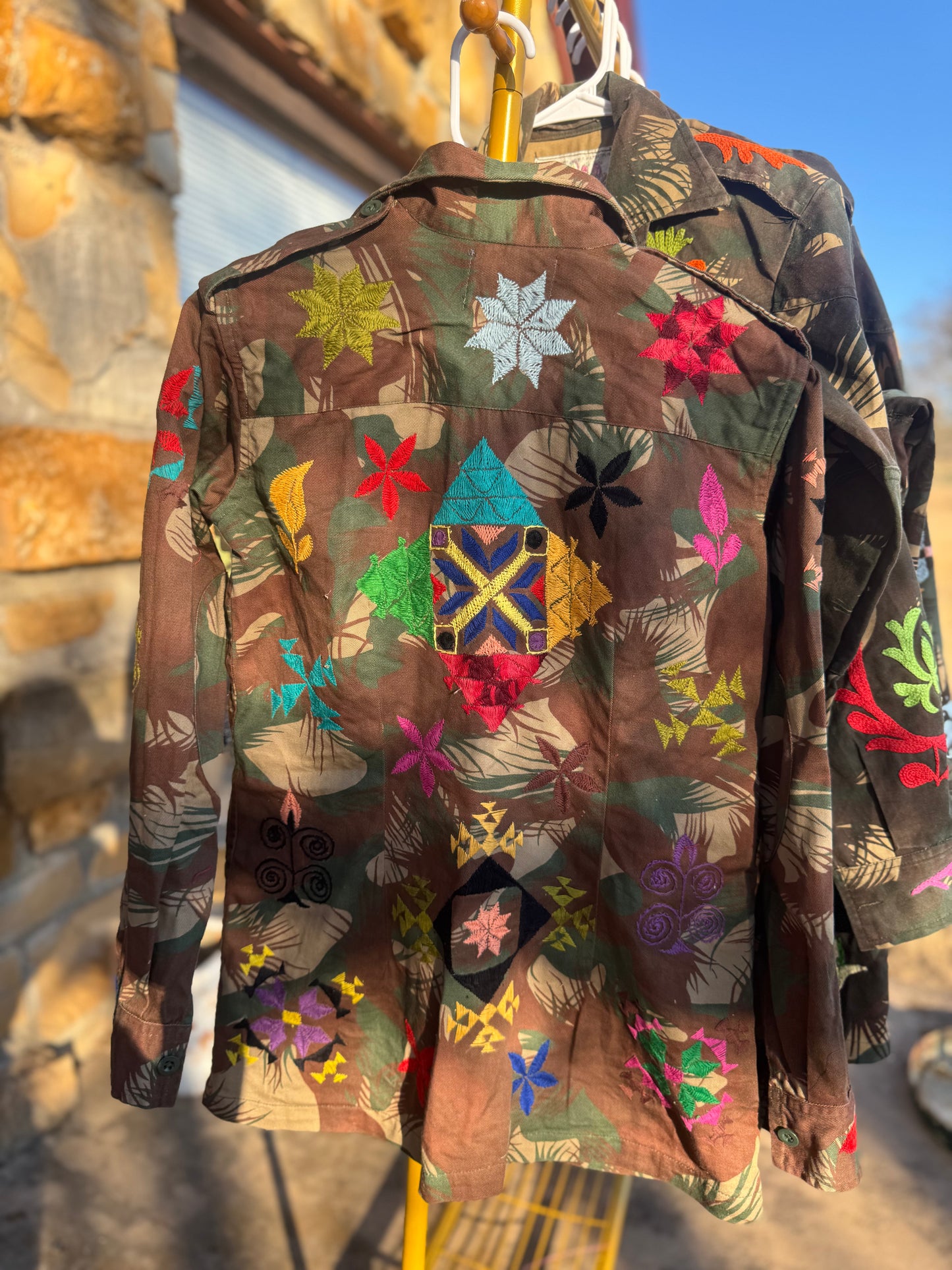 Saddle Stitch Army Jacket