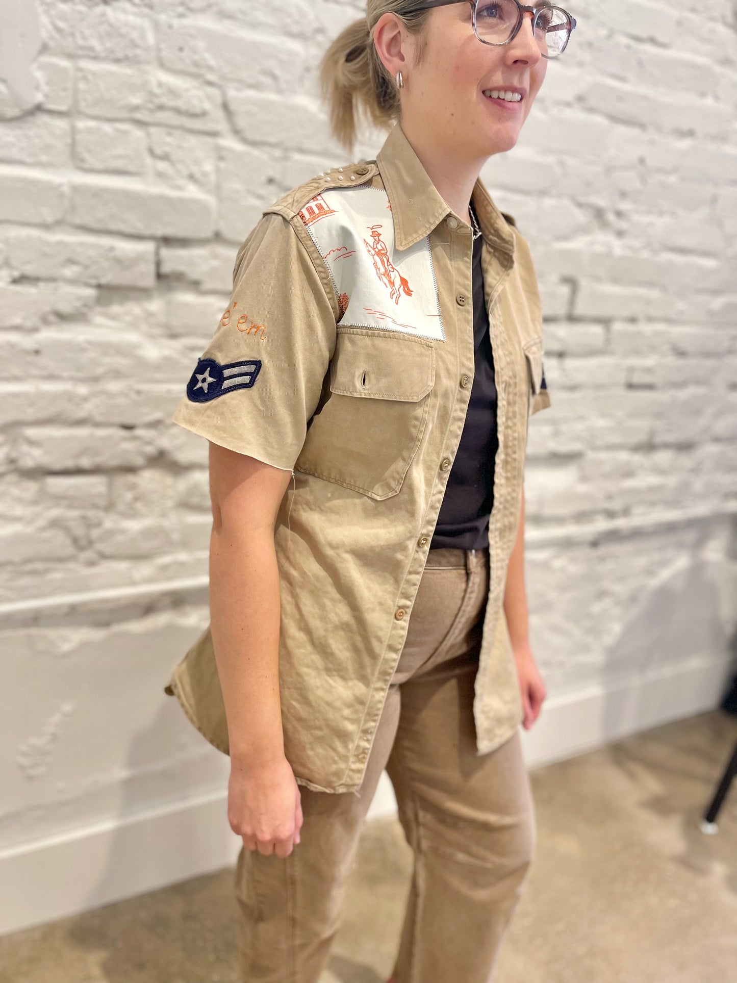 Khaki Stamp Jacket – Touchdown Cowboys Edition