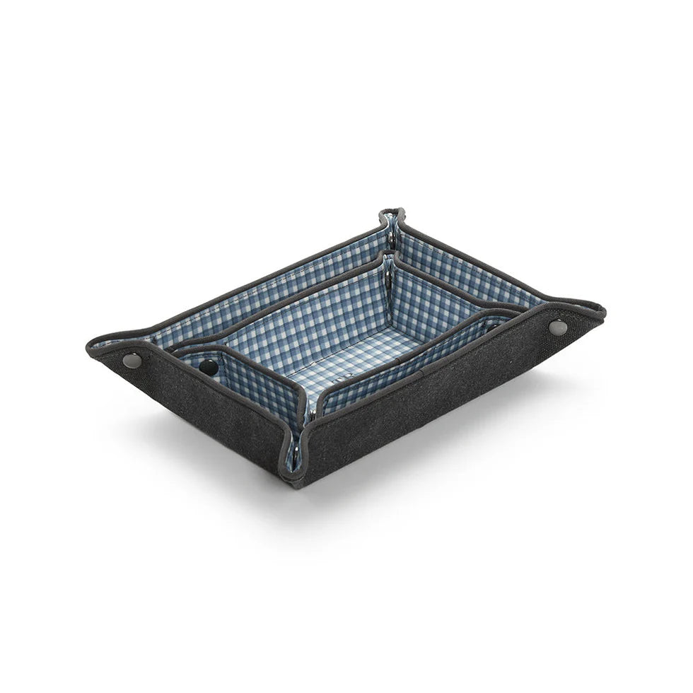 Travel Tray Set- Coated Canvas