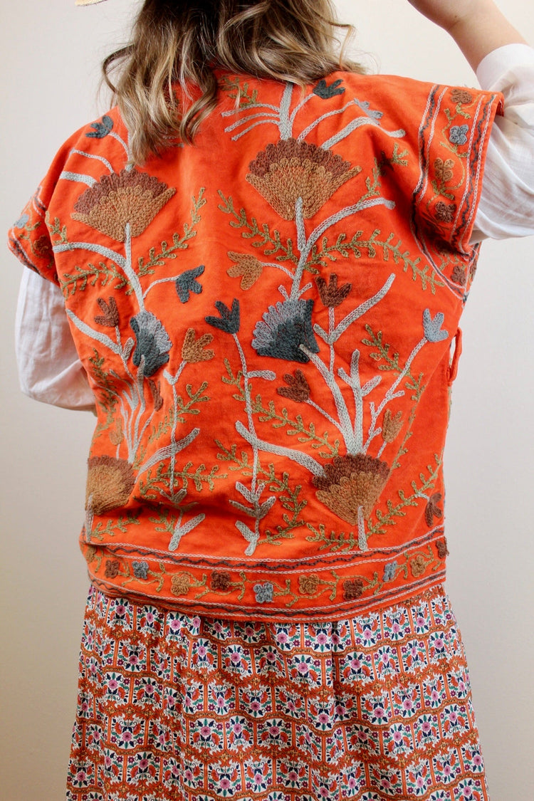 Velvet Embroidery Jacket