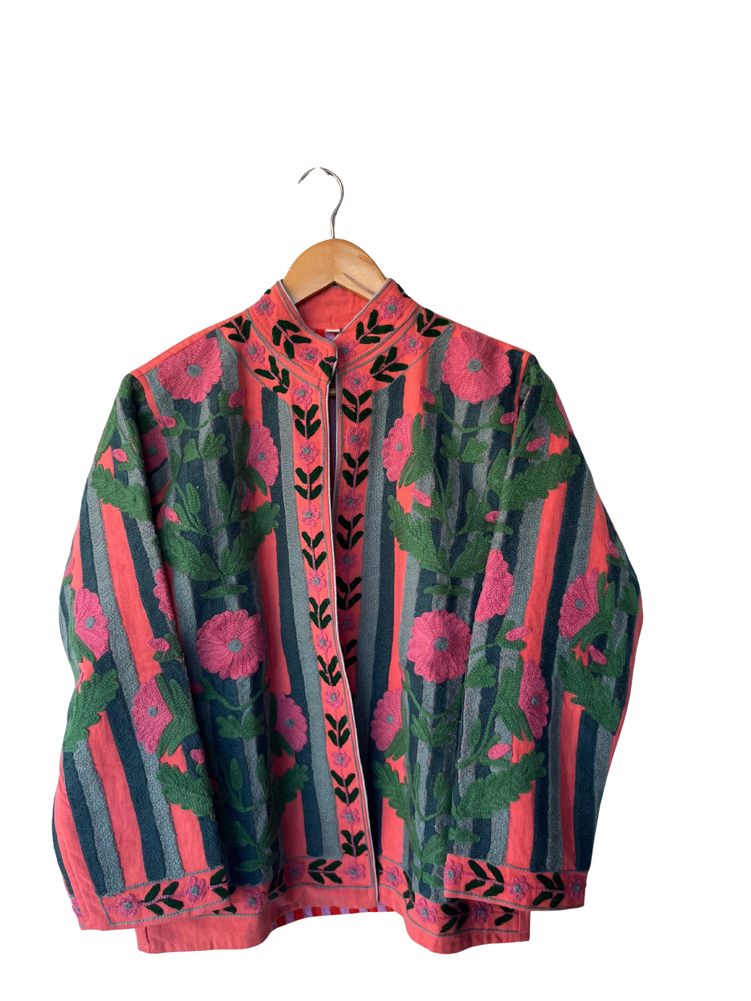 Cotton Hand-Embroidered Jackets