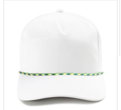 Traditional Puffy Cursive Rope Cap