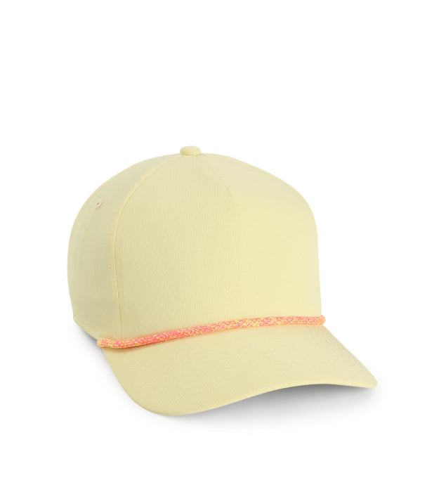 Traditional Puffy Cursive Rope Cap