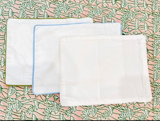 Pipping Edge Pillow Sham