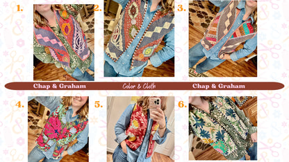 #1-6 : Color Riot Quilted Vest