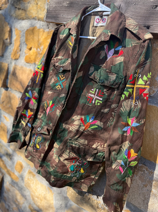 Patch Stitch Army Jacket