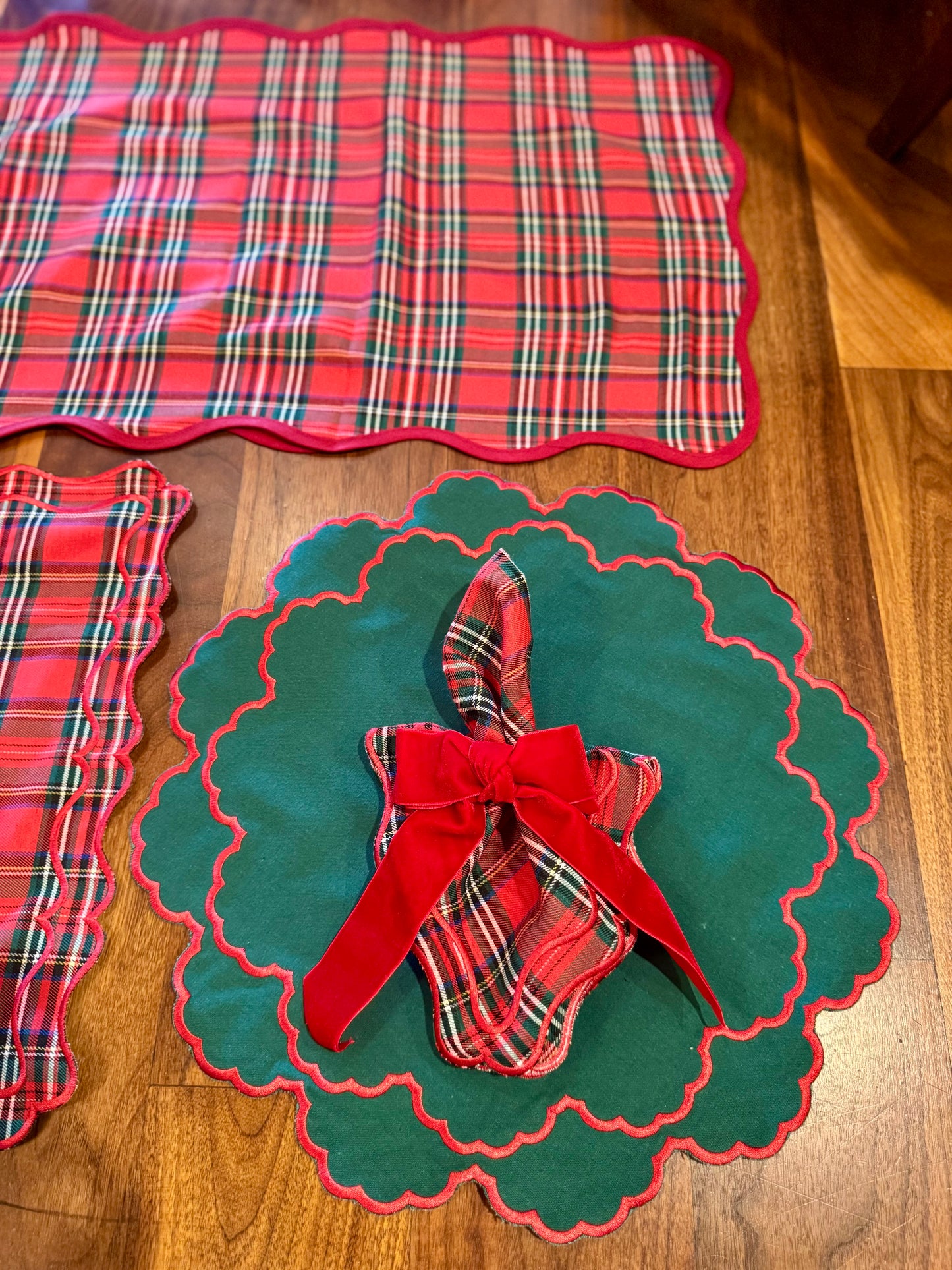 Tartan Table Runner