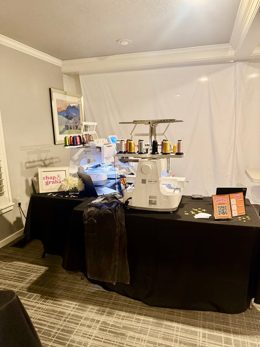 On-Site Event Embroidery