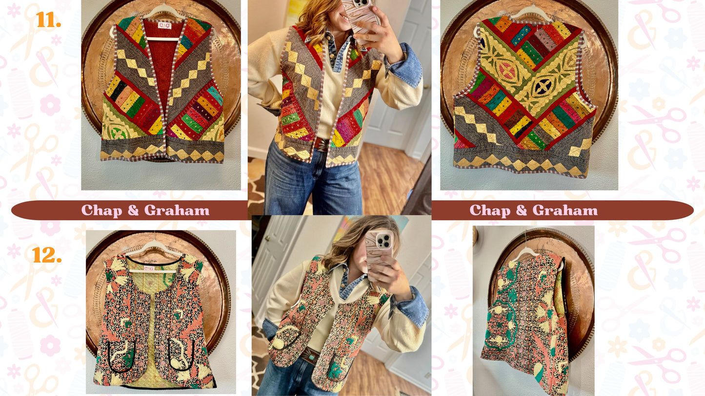 #11-12 : Statement Stitch Vest