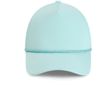 Traditional Puffy Cursive Rope Cap