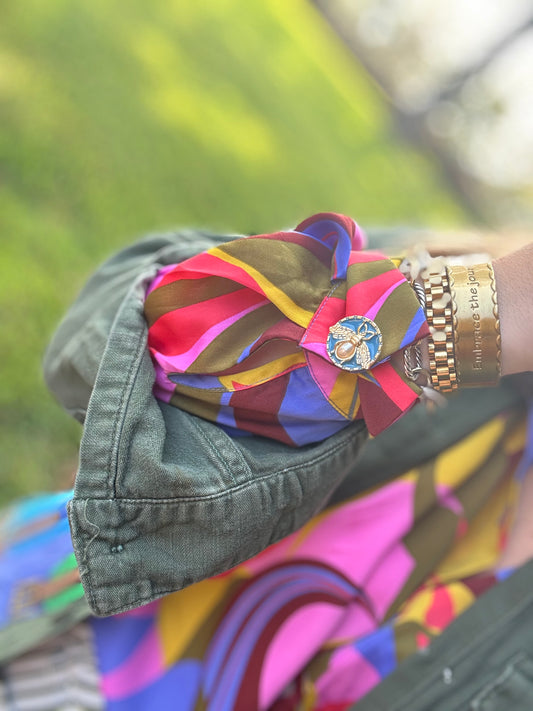 Button Covers - Blue Edition