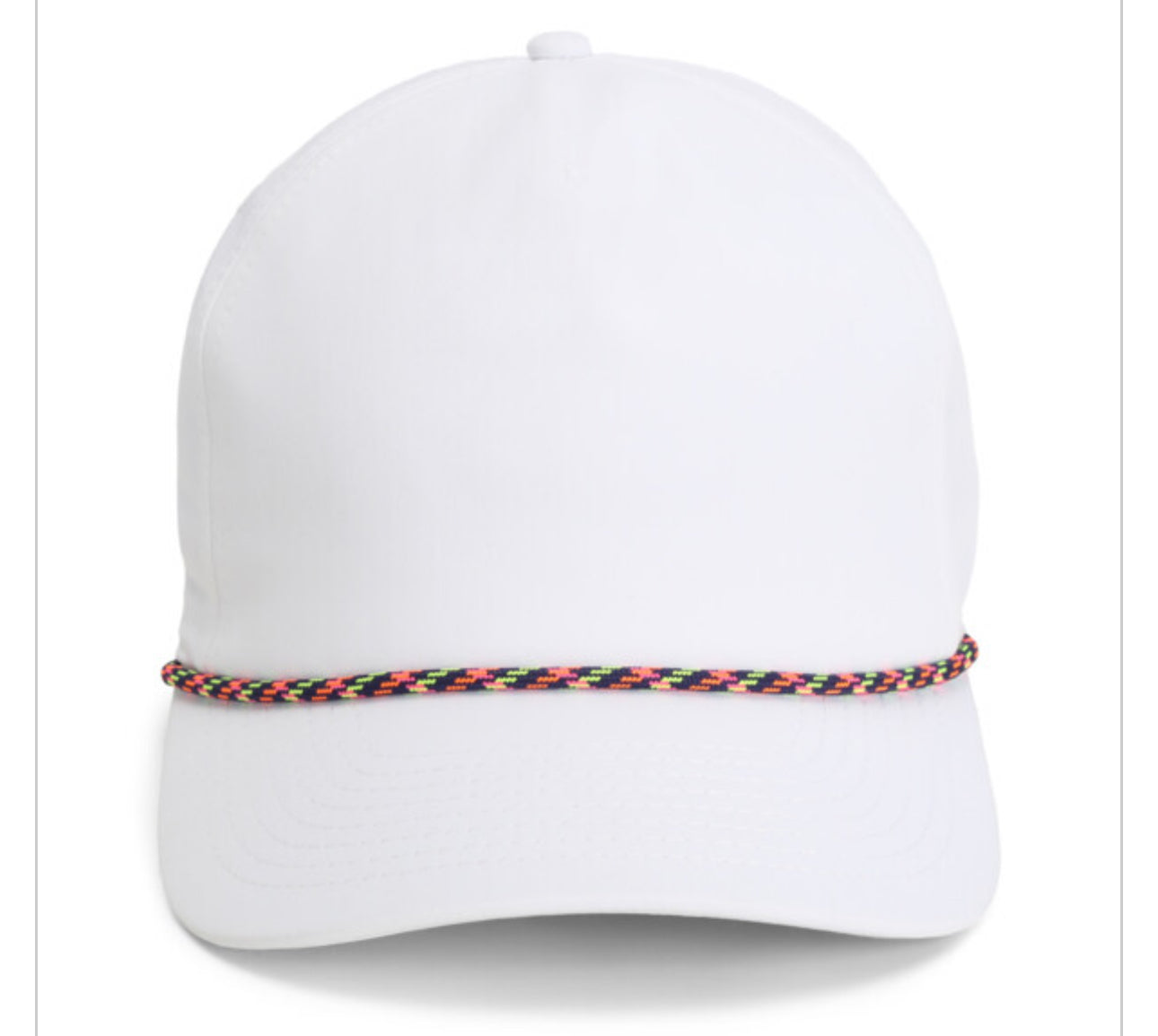 Traditional Puffy Cursive Rope Cap