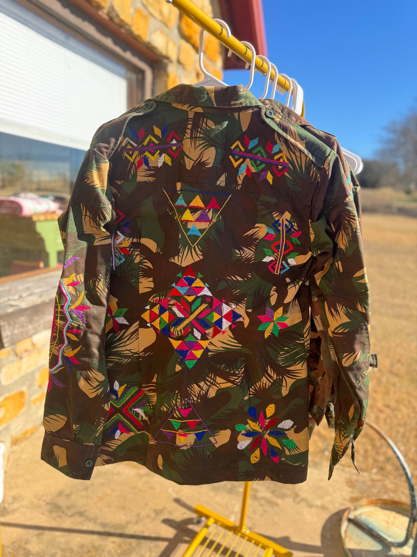 Textile Queen Army Jacket