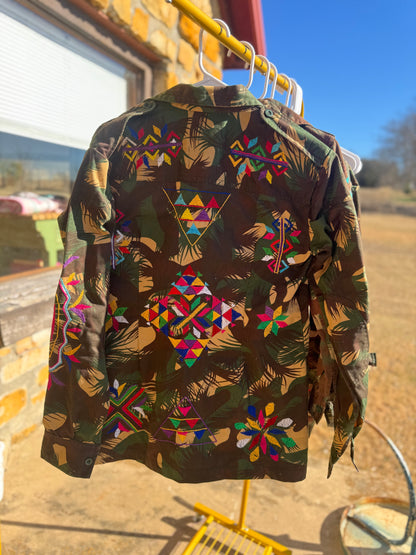 Textile Queen Army Jacket