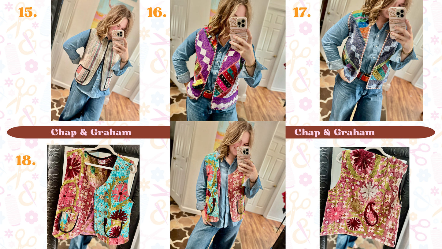 #15-18 : Vintage Stitch Vest