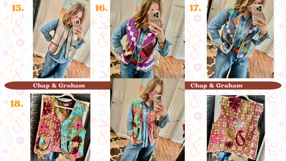 #15-18 : Vintage Stitch Vest