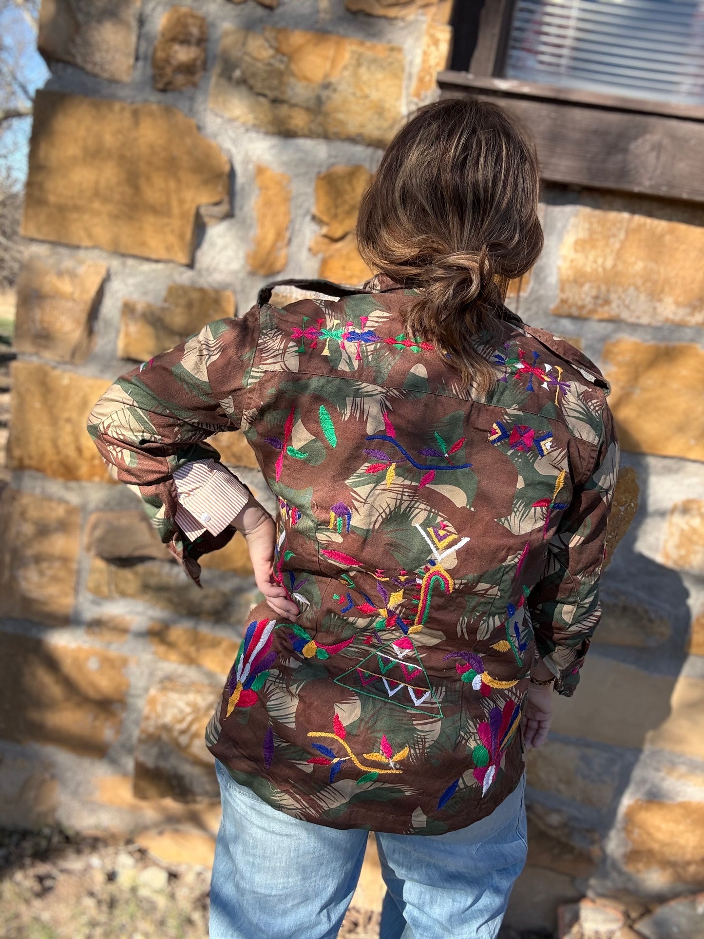 Bloom and Bolt Army Jacket