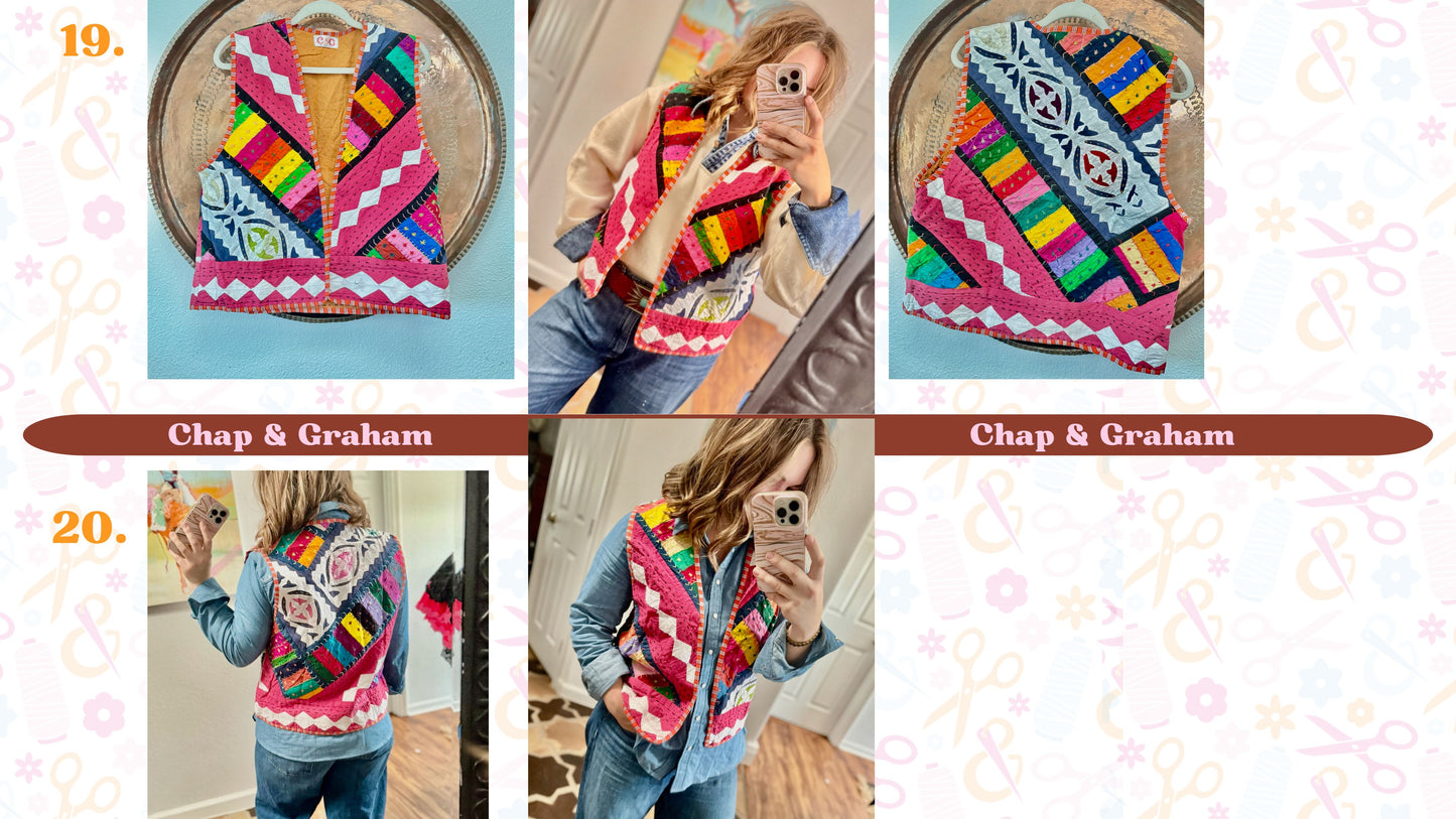 #19-20 : Petalburst Stitch Vest