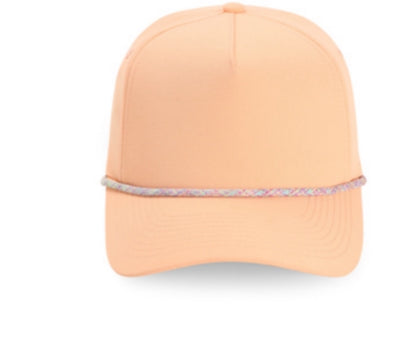 Traditional Puffy Cursive Rope Cap