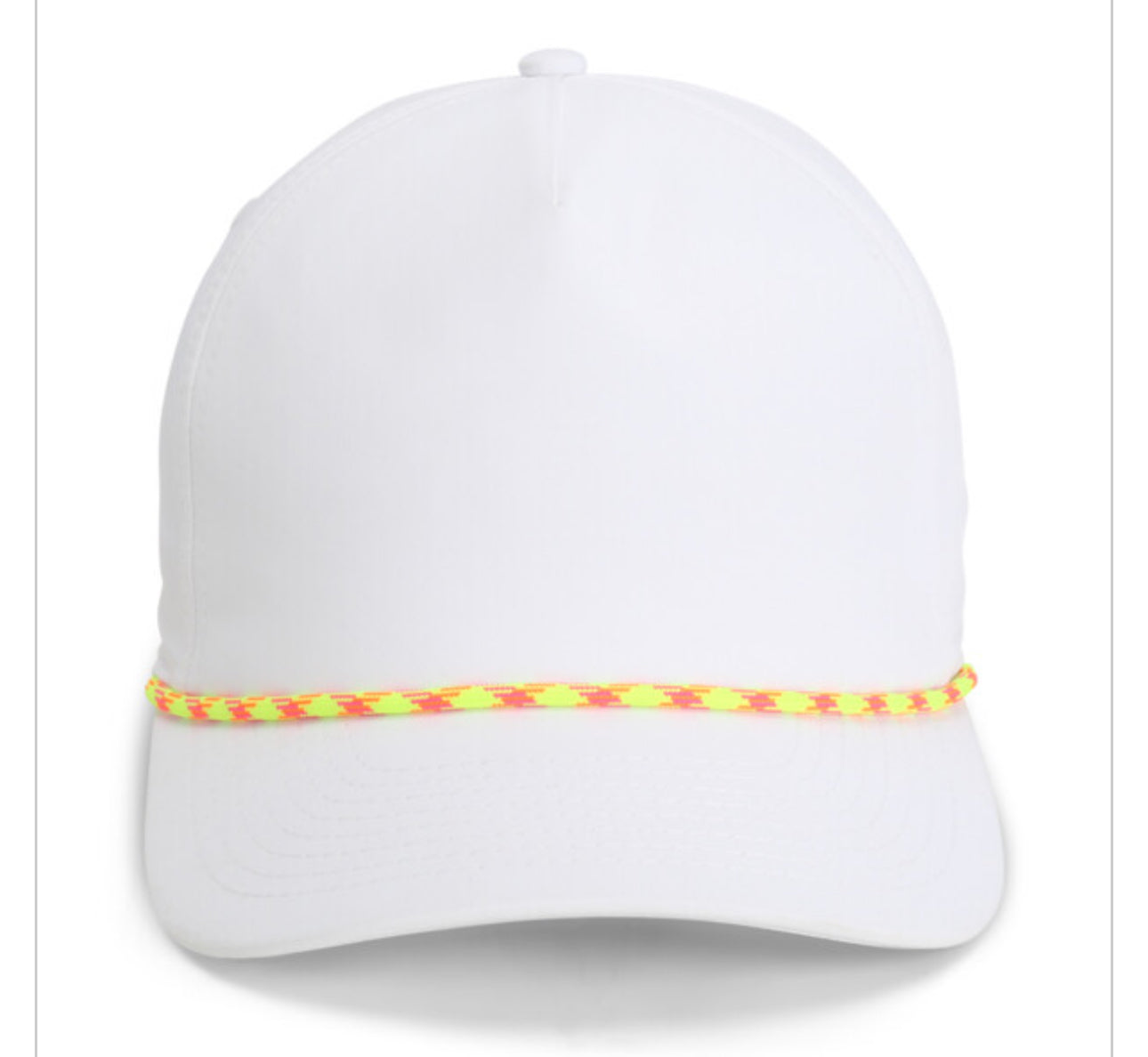 Traditional Puffy Cursive Rope Cap