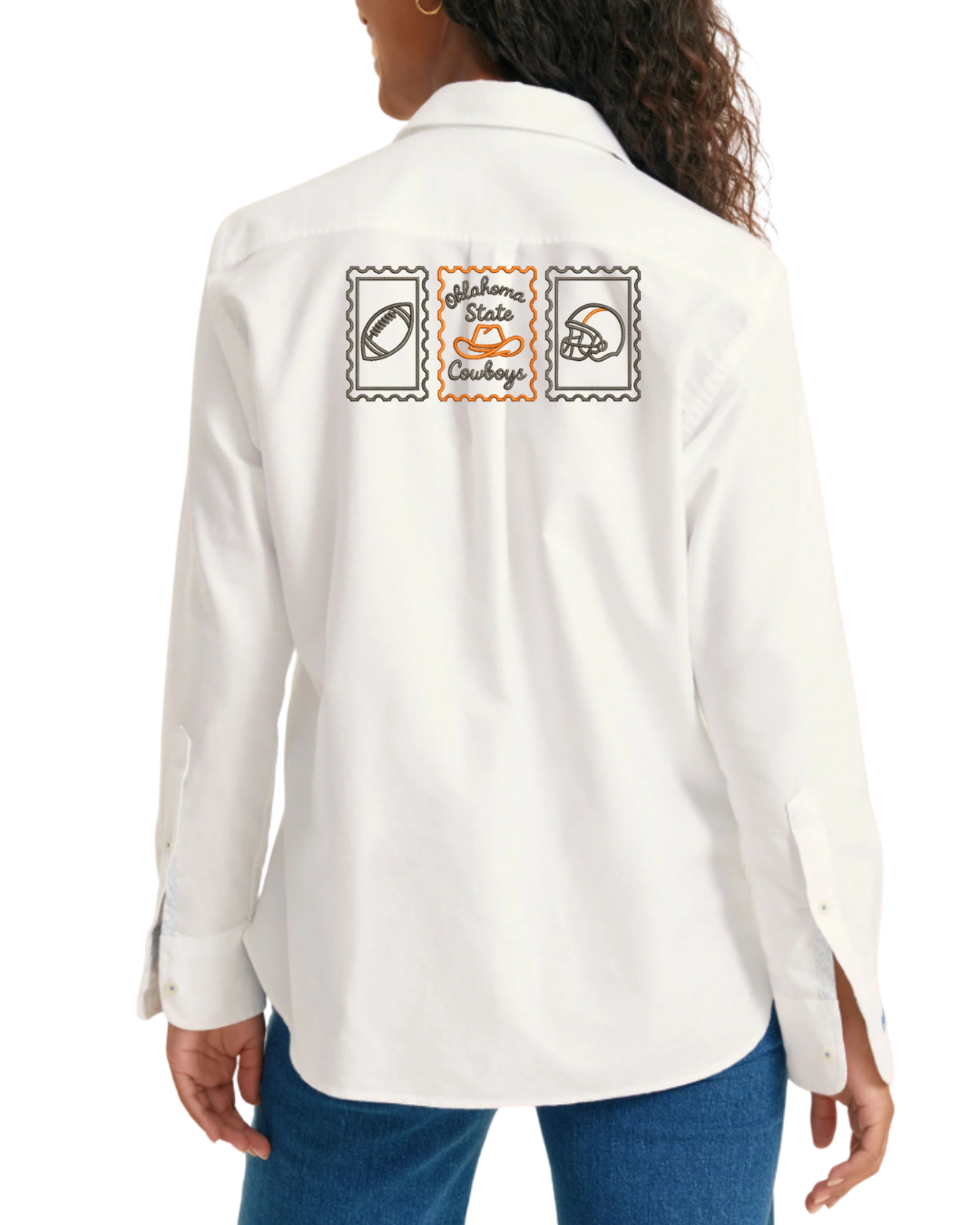 Large Back Embroidery Button Down - Pre Order
