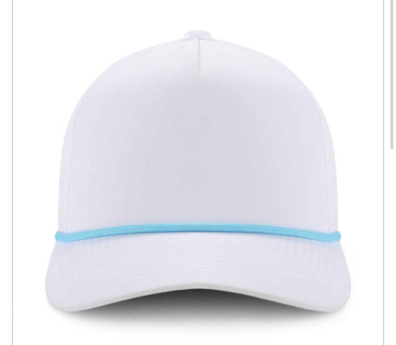 Traditional Puffy Cursive Rope Cap