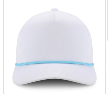 Traditional Puffy Cursive Rope Cap
