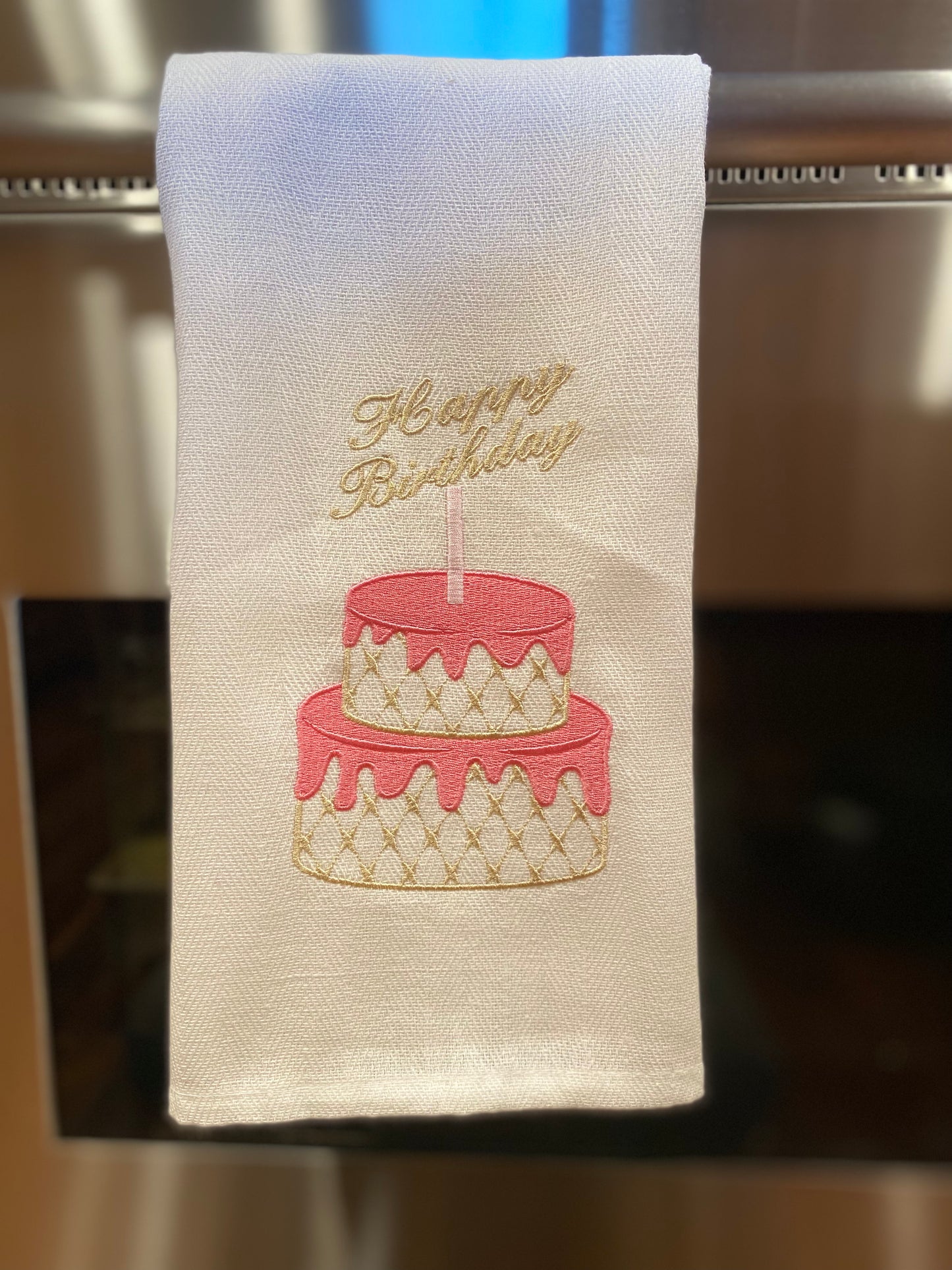 Kitchen Towel “Happy Birthday”