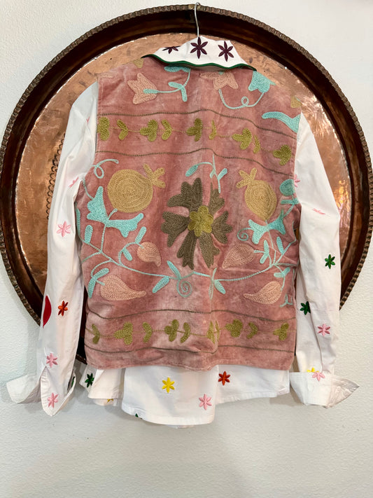 Drucilia Vest : Pink