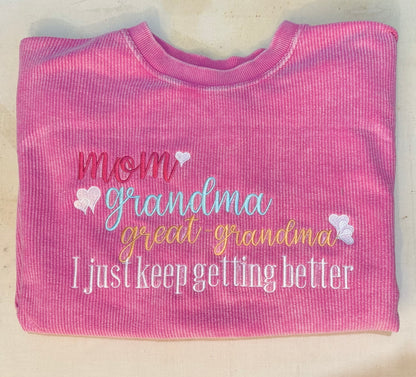 Mama/Grandparent Crewneck Sweatshirt