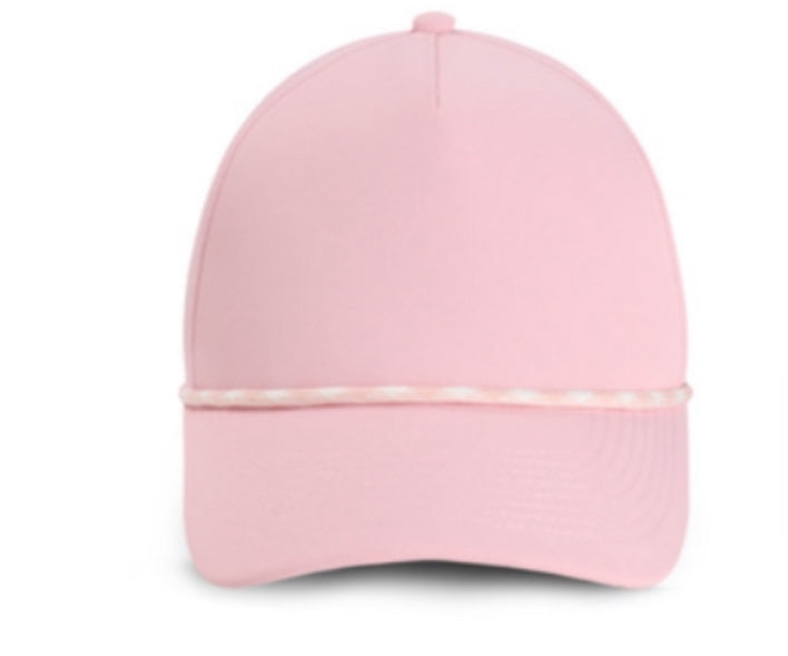 Traditional Puffy Cursive Rope Cap