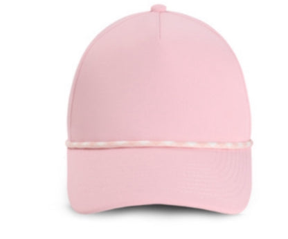 Traditional Puffy Cursive Rope Cap