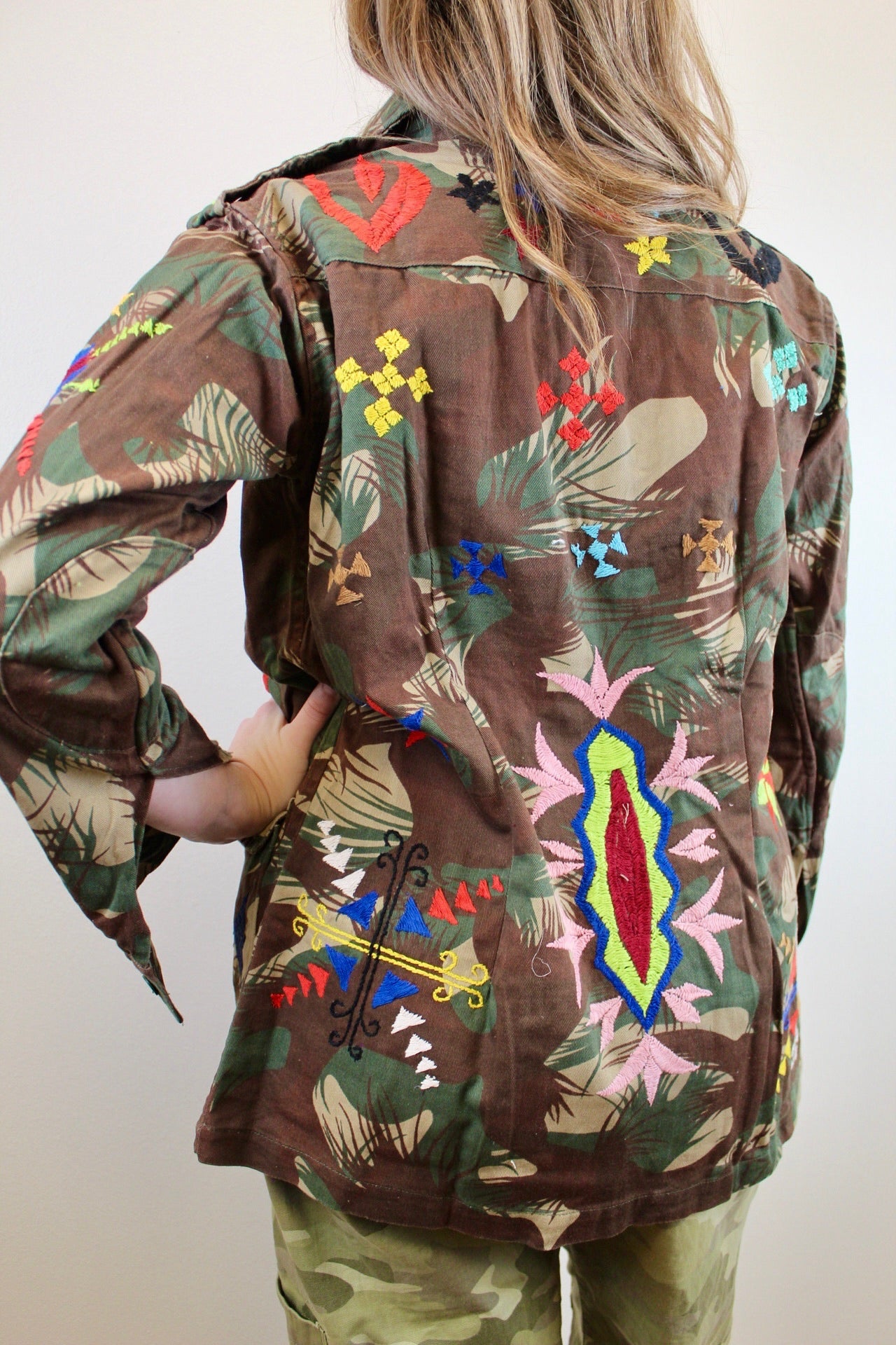 Red Lady - Vintage Military Jacket