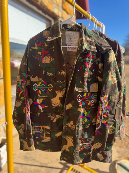 Textile Queen Army Jacket