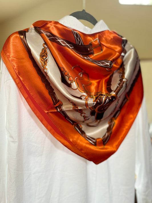 Bridle Satin Scarf